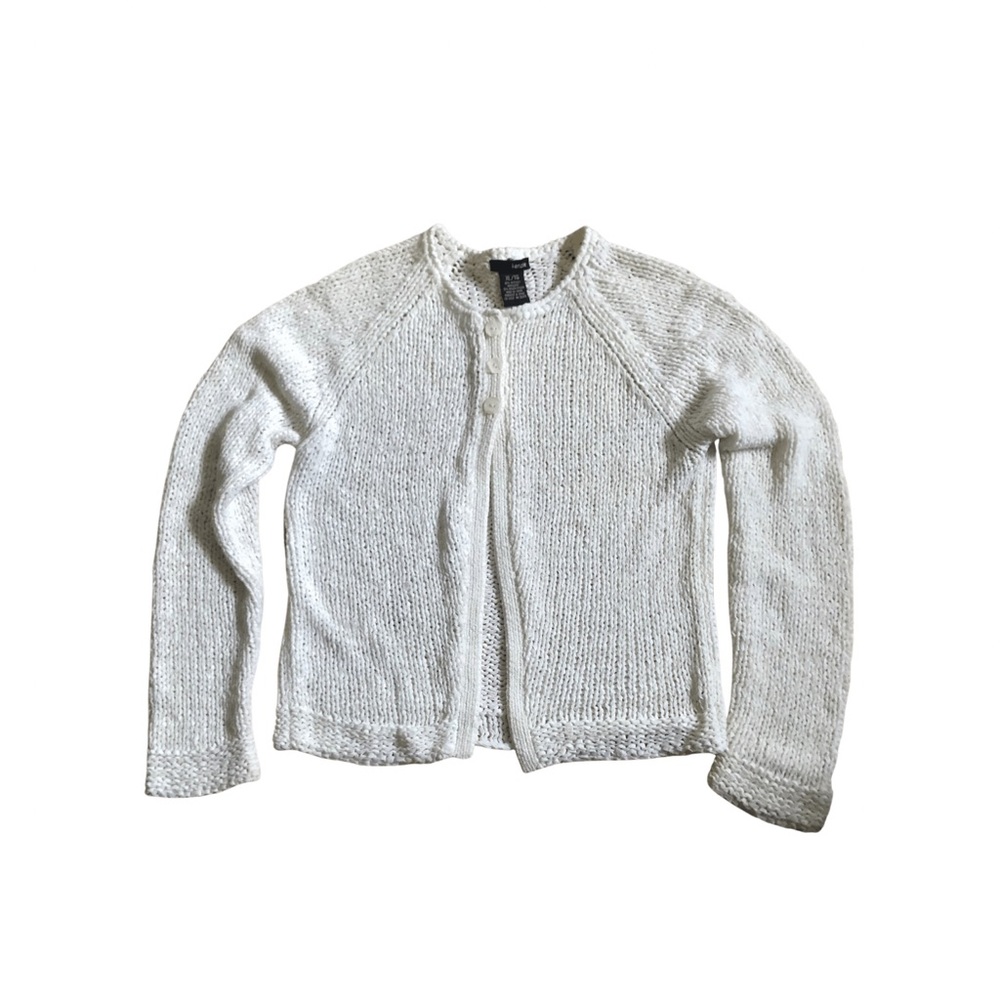 kenzie White Cardigan